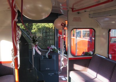 Routemaster open platform, with decorations