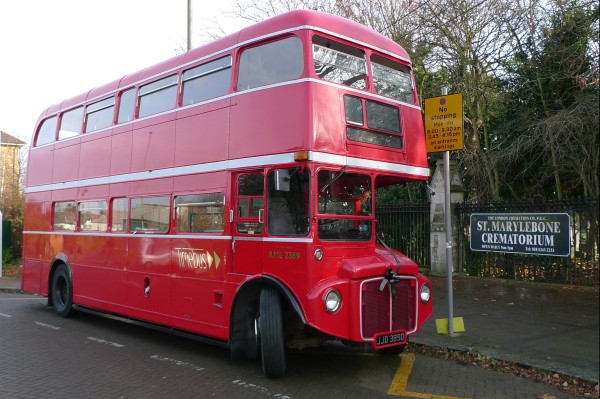 Timebus at St Marylebone Crematorium