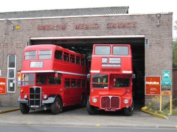 RLH 23 and RM 450 at Harrow Weald garage