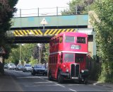 RLH 23 after passing under Staines low bridge