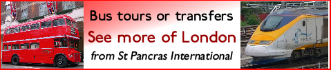 See more of London; Bus tours or transfers from St Pancras International