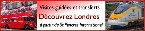 Visites guidées et transferts. Découvrez Londres à partir de St Pancras International