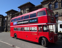 Routemaster RCL makes a fine promobus - Wandsworth