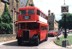 Early Timebus photo - The Lygon Arms, Broadway