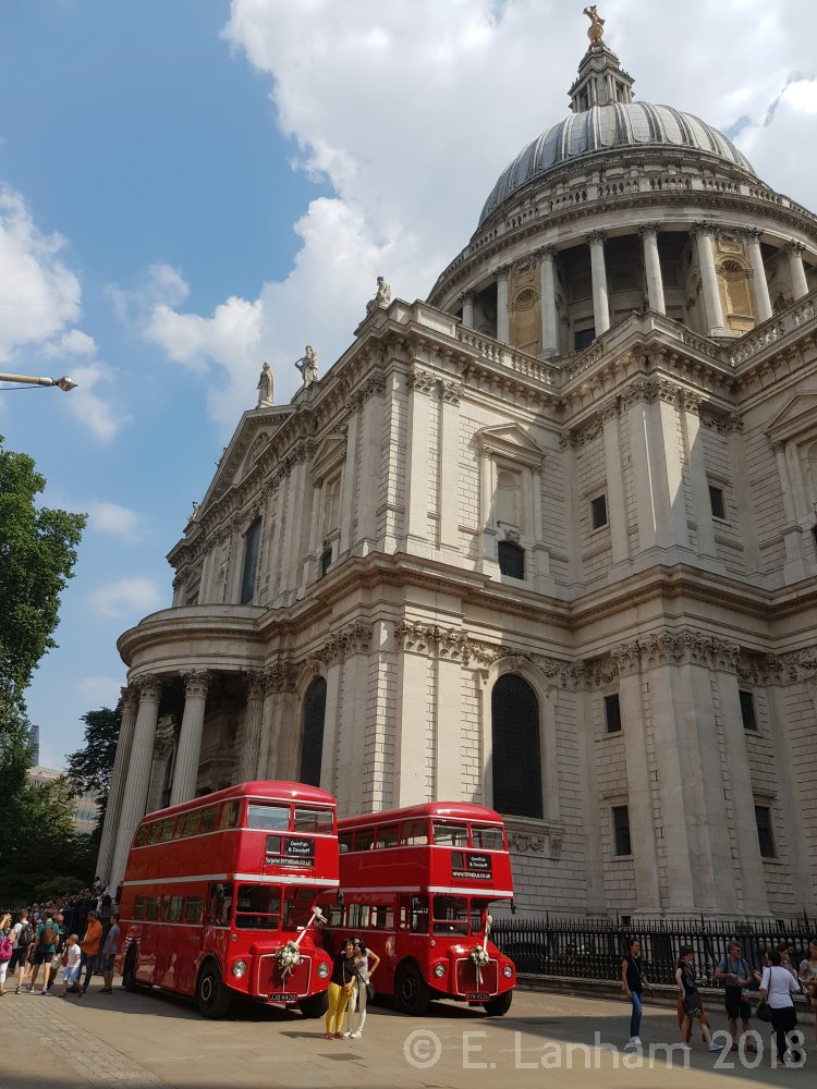 Selfies by Routemasters - St Paul's Cathedral