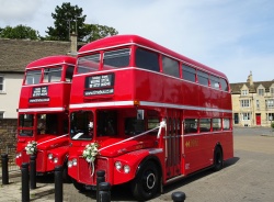 Bus station has ample space for these wedding visitors - Stamford