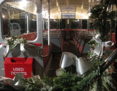 Entrance platform of a Routemaster