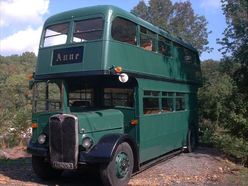 1947 AEC Double Decker Bus Trolley 